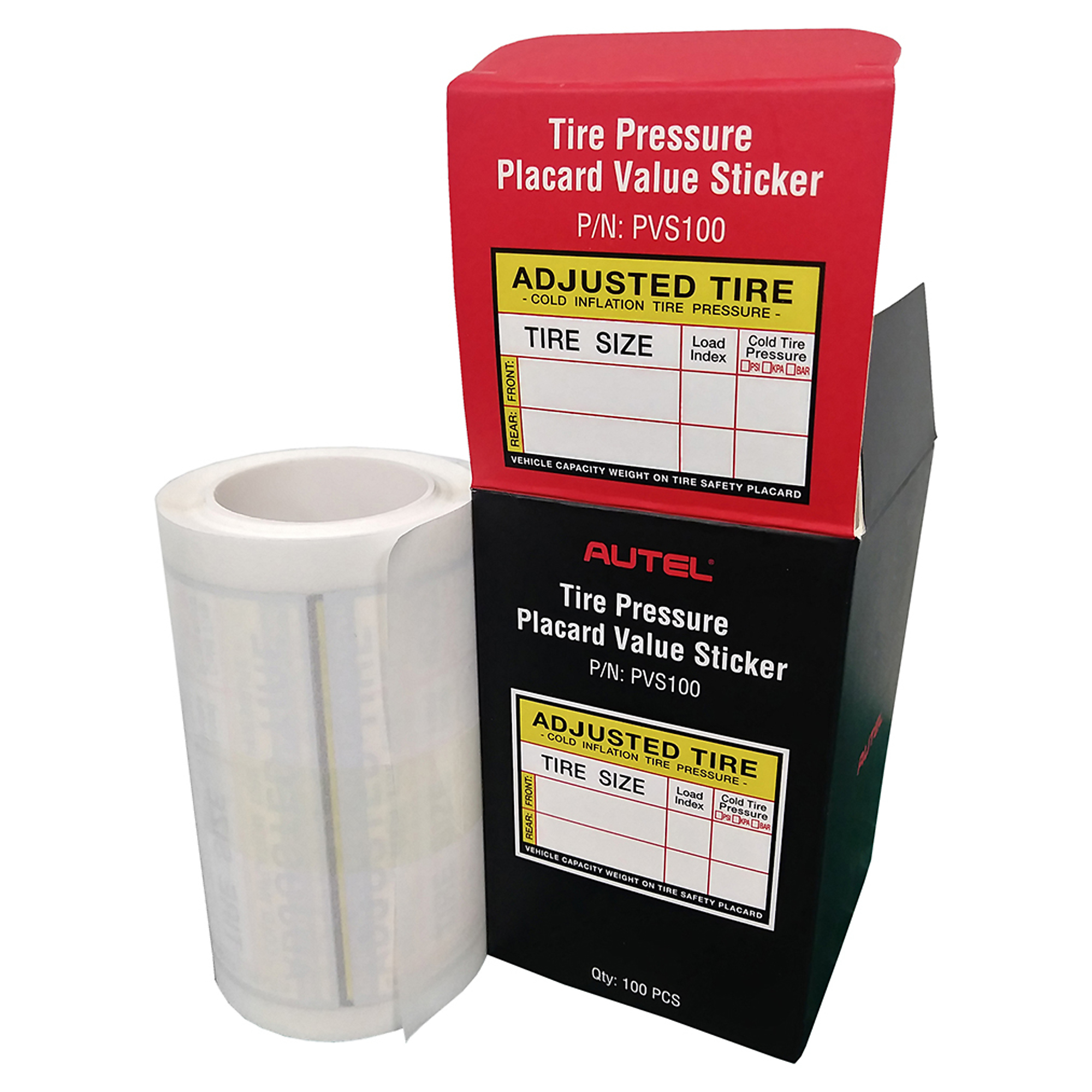 Autel Placard Value Stickers — 100 Pcs, 2.5in. x 1.75in., Model# PVS100